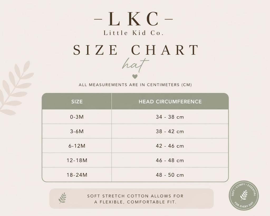 Organic Cotton Baby Hat