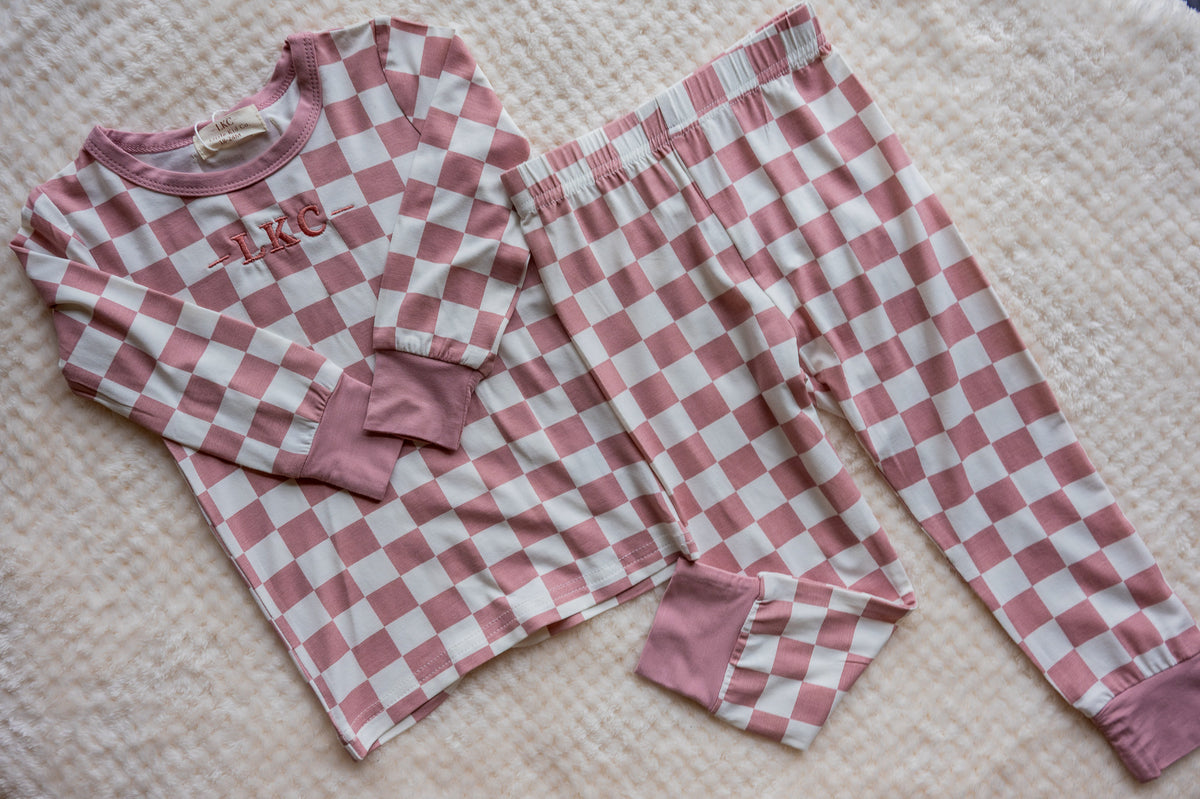 Bamboo LKC Checker Club Set