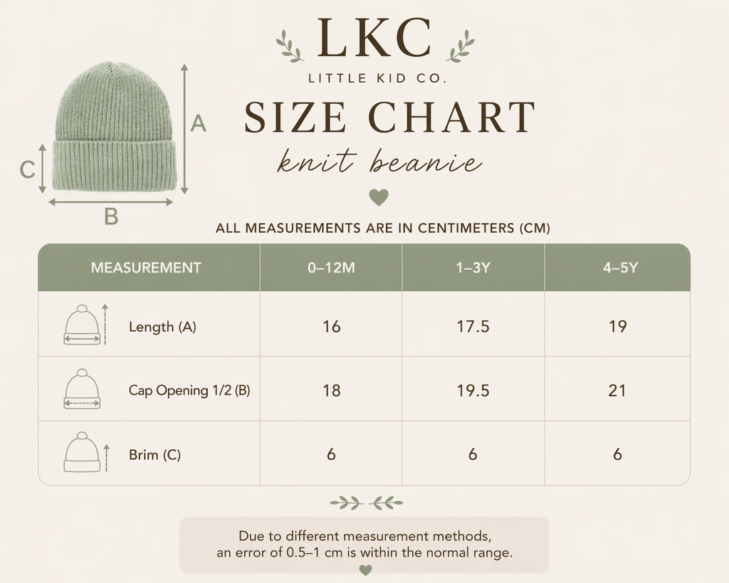 Organic Cotton Knit Beanie
