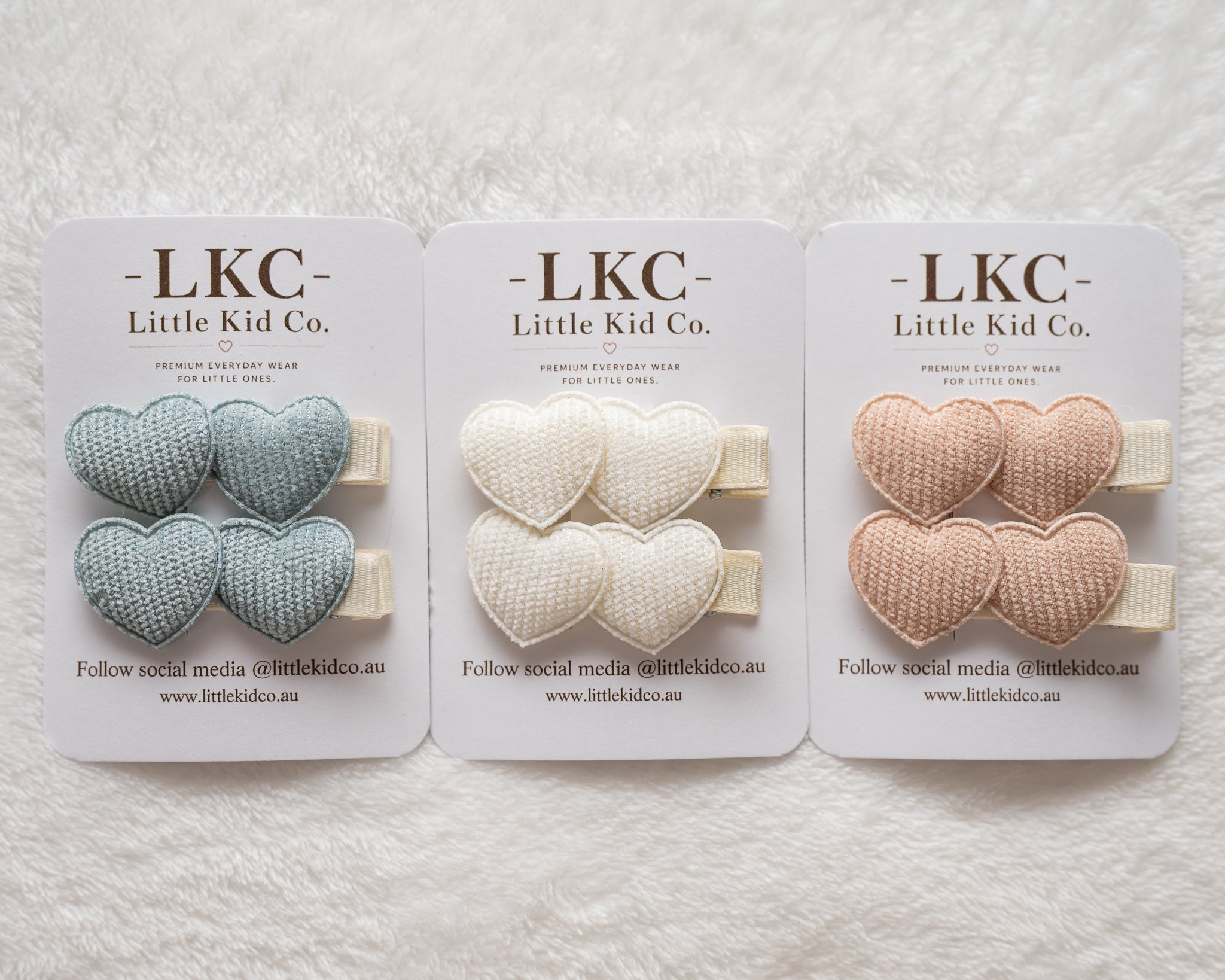 LKC Heart Duo Clips