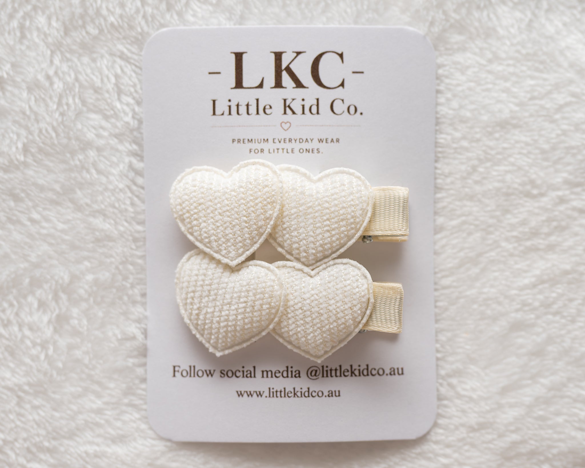 LKC Heart Duo Clips