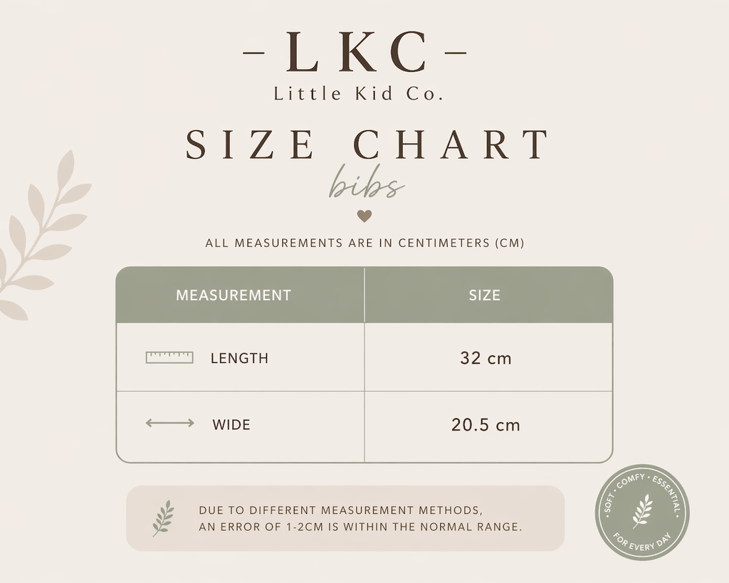 Organic Cotton Baby Bib