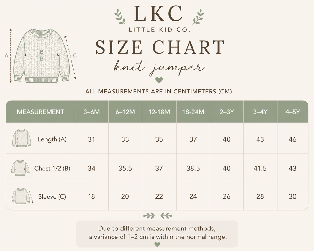 Organic Cotton Knit Jumper