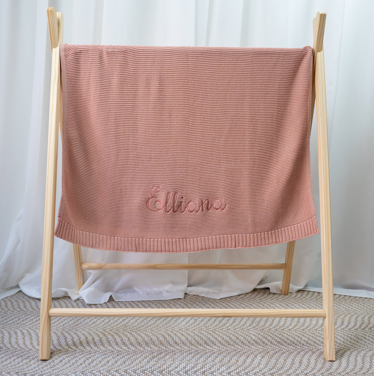 100% Cotton Personalised Blanket