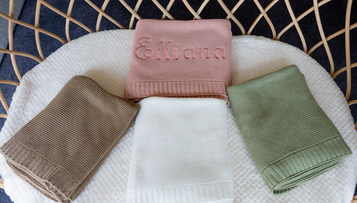 100% Cotton Personalised Blanket