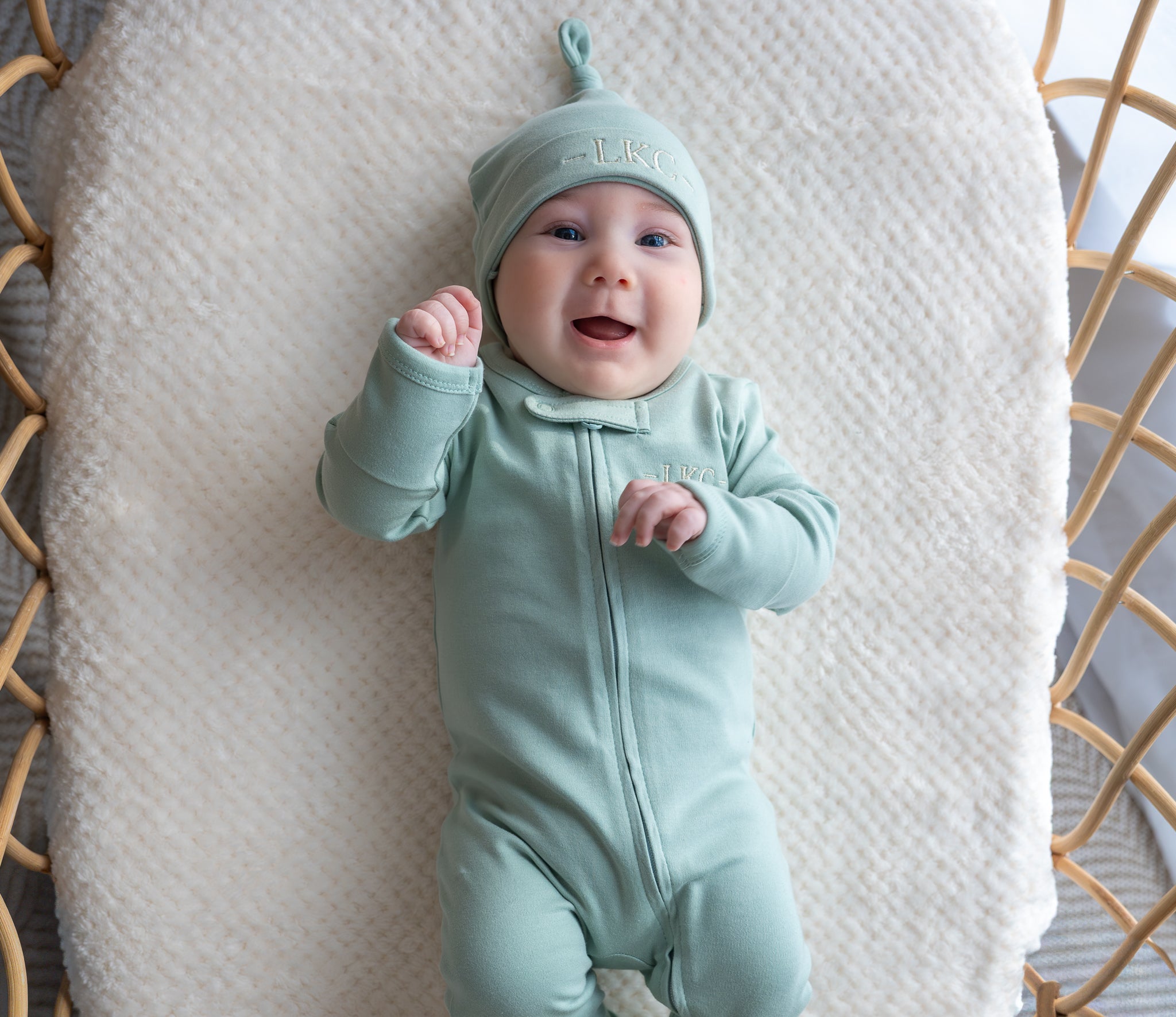 Organic Cotton Zip Romper
