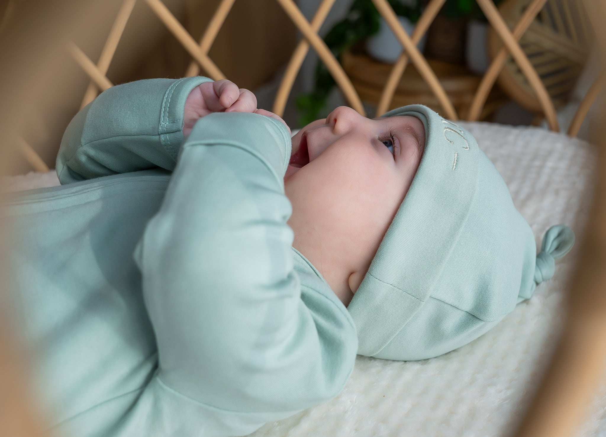 Organic Cotton Zip Romper