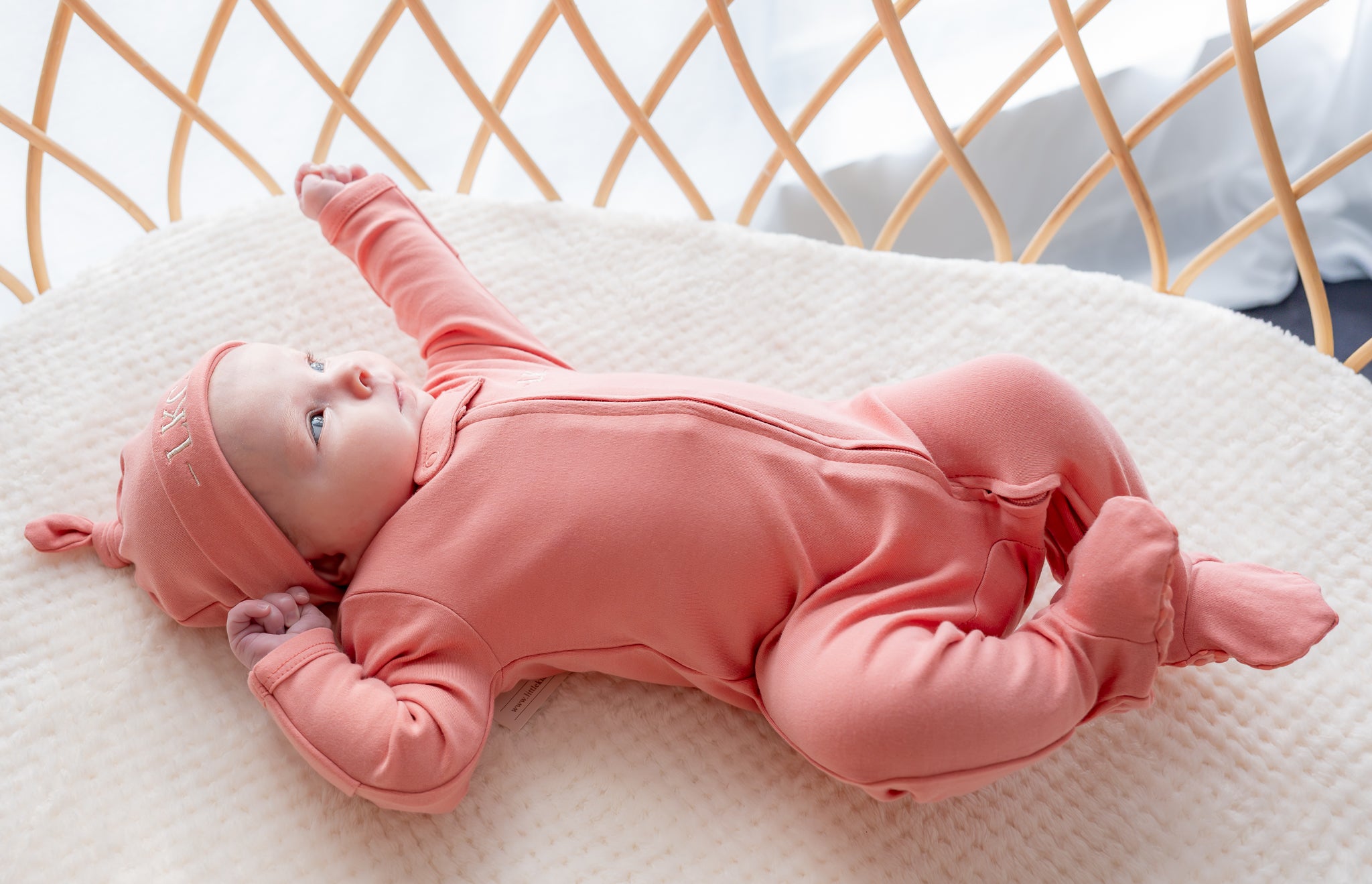 Organic Cotton Zip Romper