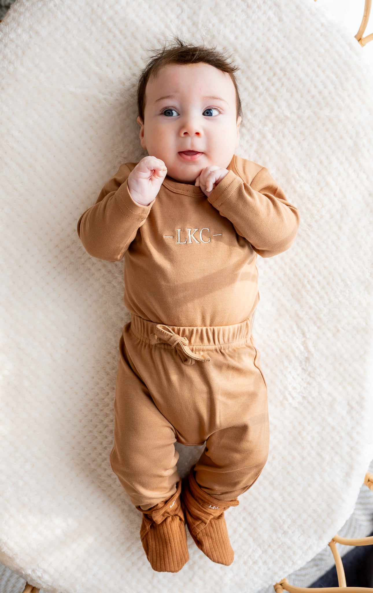 Organic Cotton Long Sleeve Body Suit & Pants Set