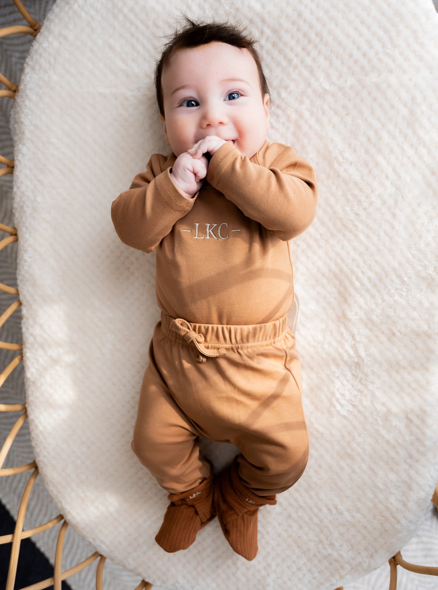 Organic Cotton Long Sleeve Body Suit & Pants Set