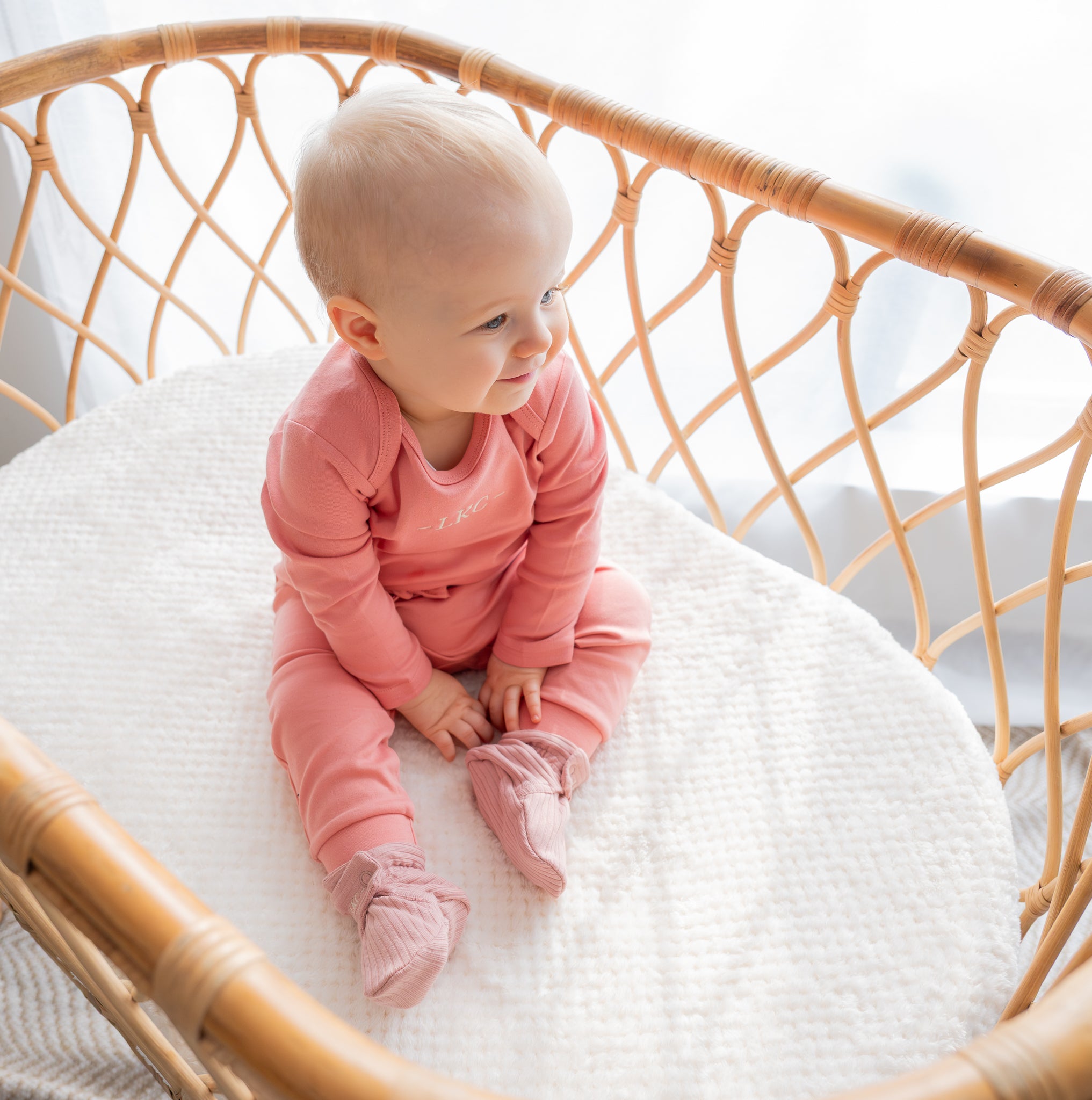 Organic Cotton Long Sleeve Body Suit & Pants Set