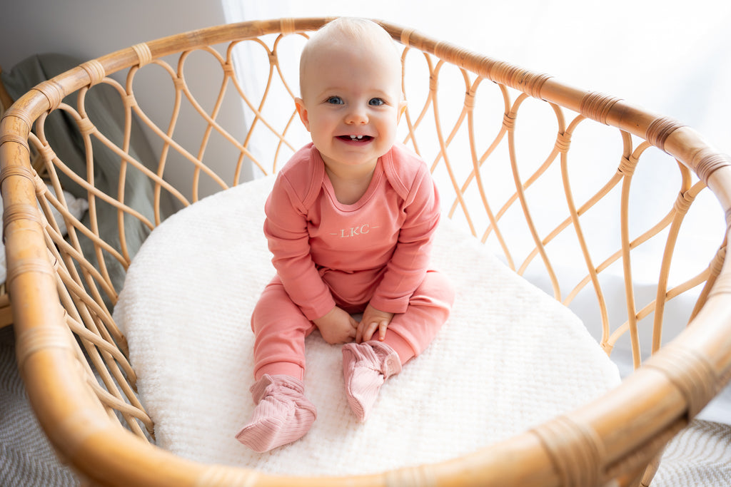 Organic Cotton Long Sleeve Body Suit & Pants Set