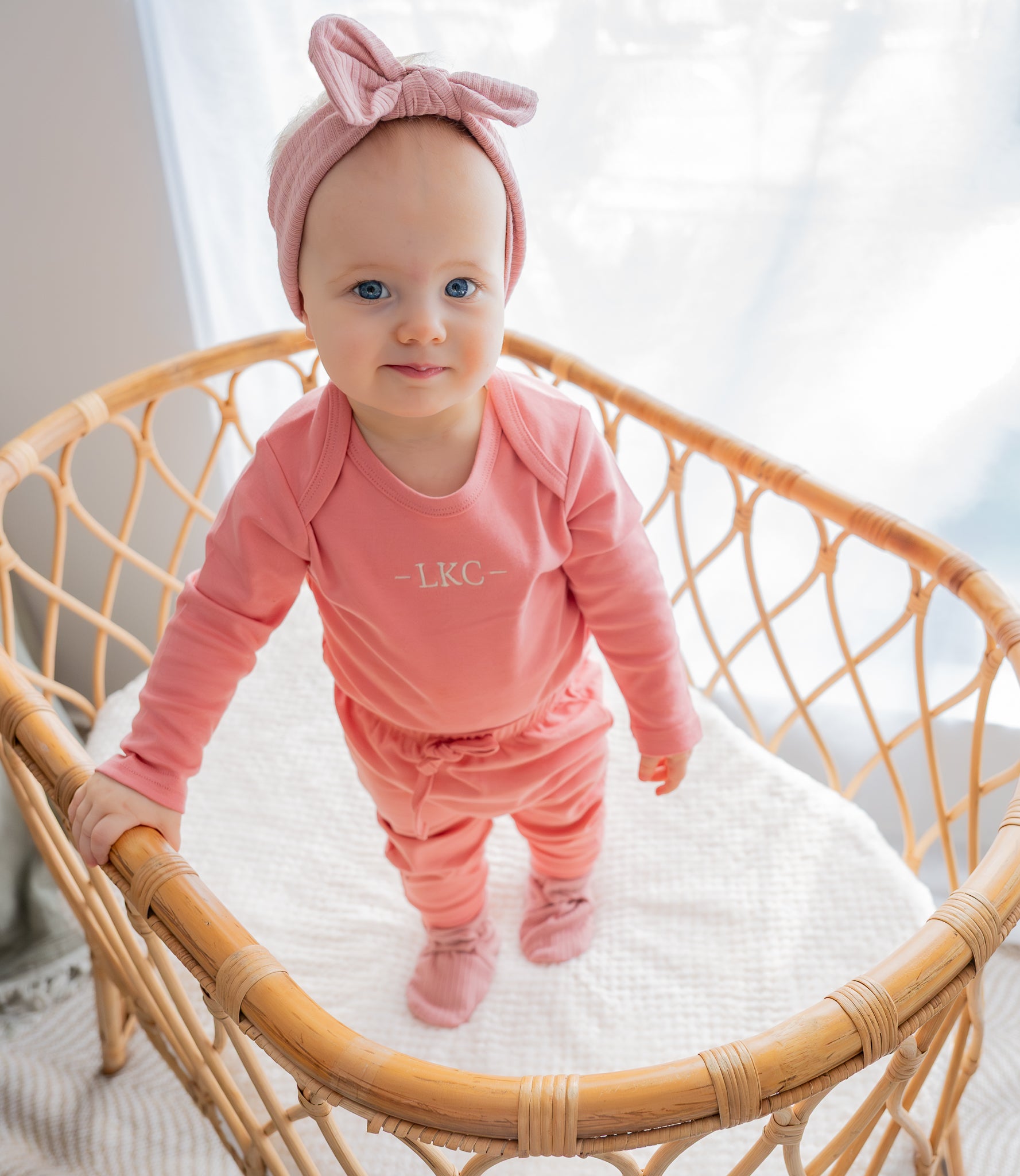 Organic Cotton Long Sleeve Body Suit & Pants Set