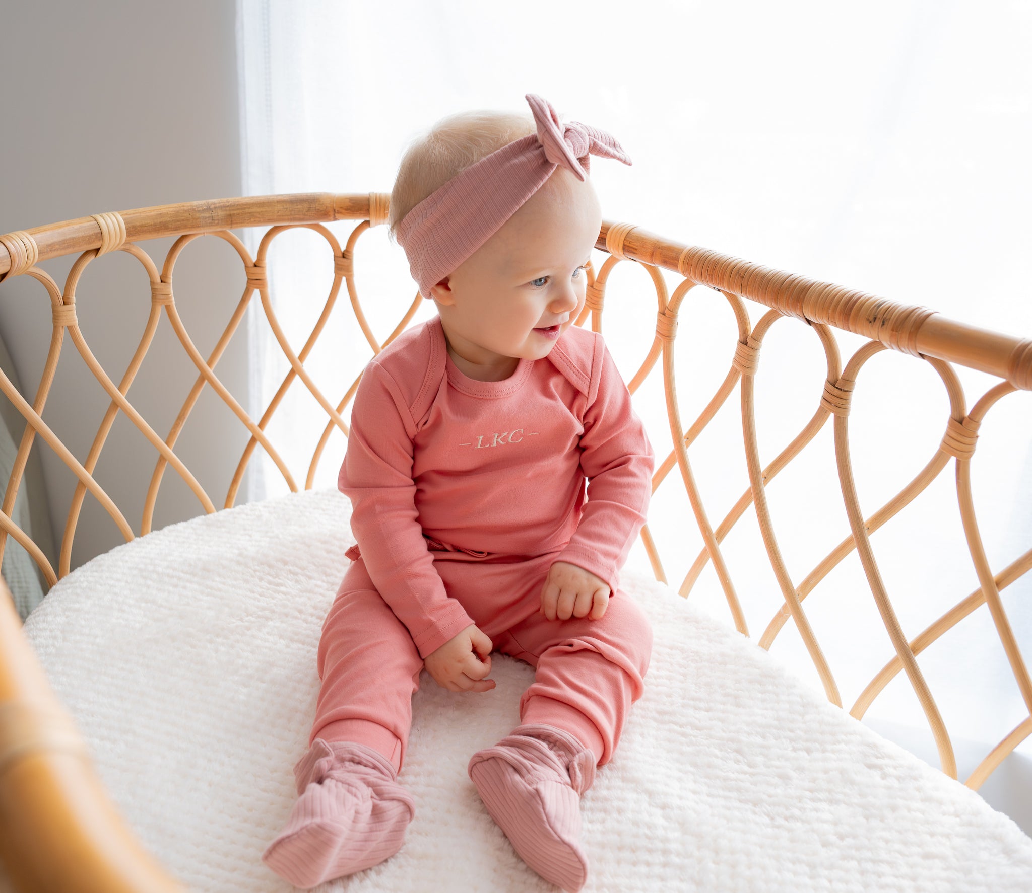 Organic Cotton Long Sleeve Body Suit & Pants Set