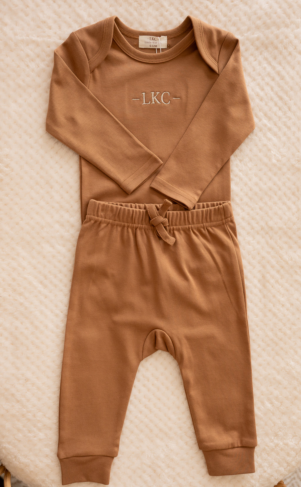 Organic Cotton Long Sleeve Body Suit & Pants Set