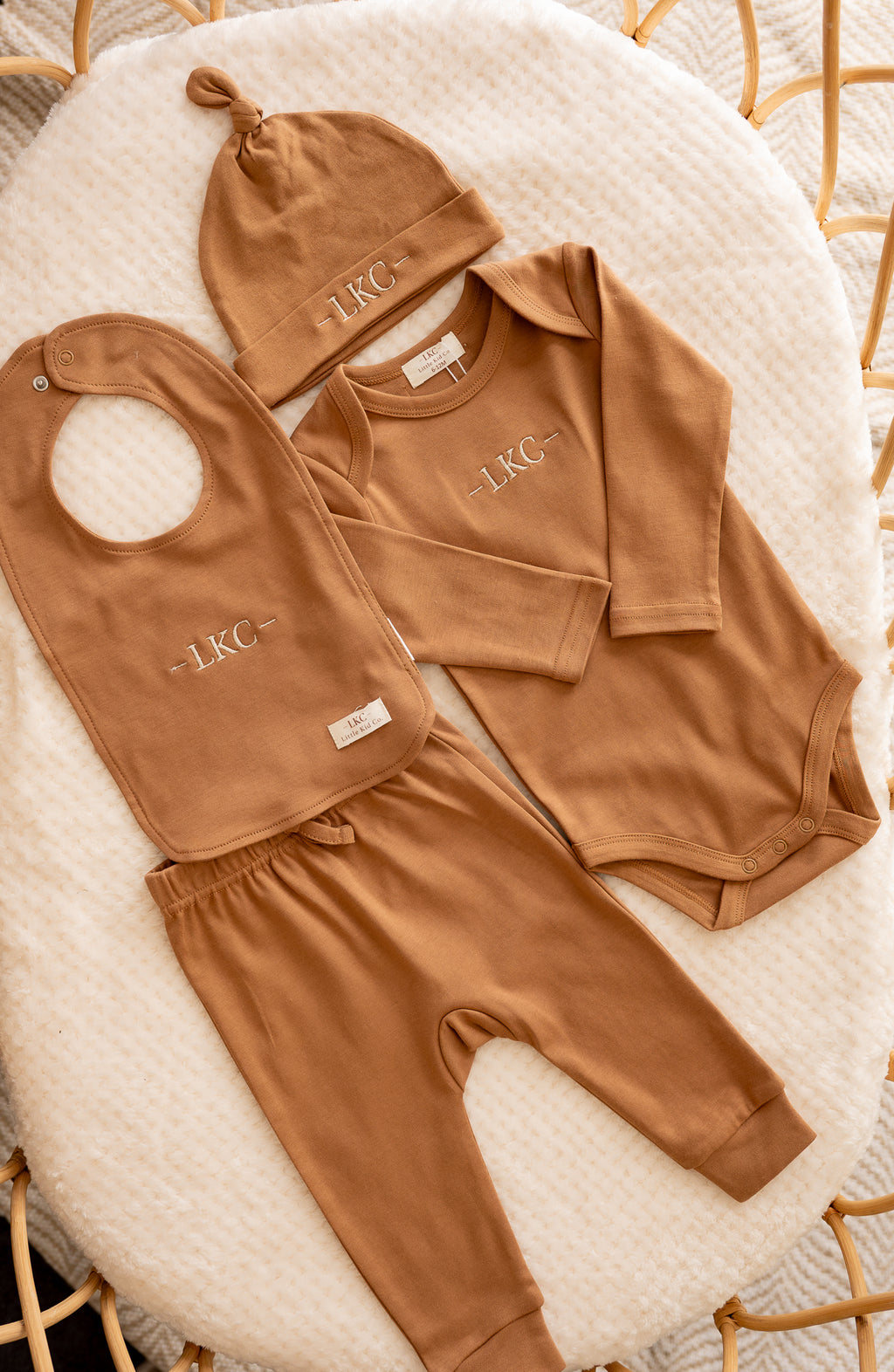 Organic Cotton Long Sleeve Body Suit & Pants Set