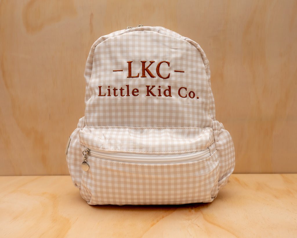 LKC Gingham Backpack’s