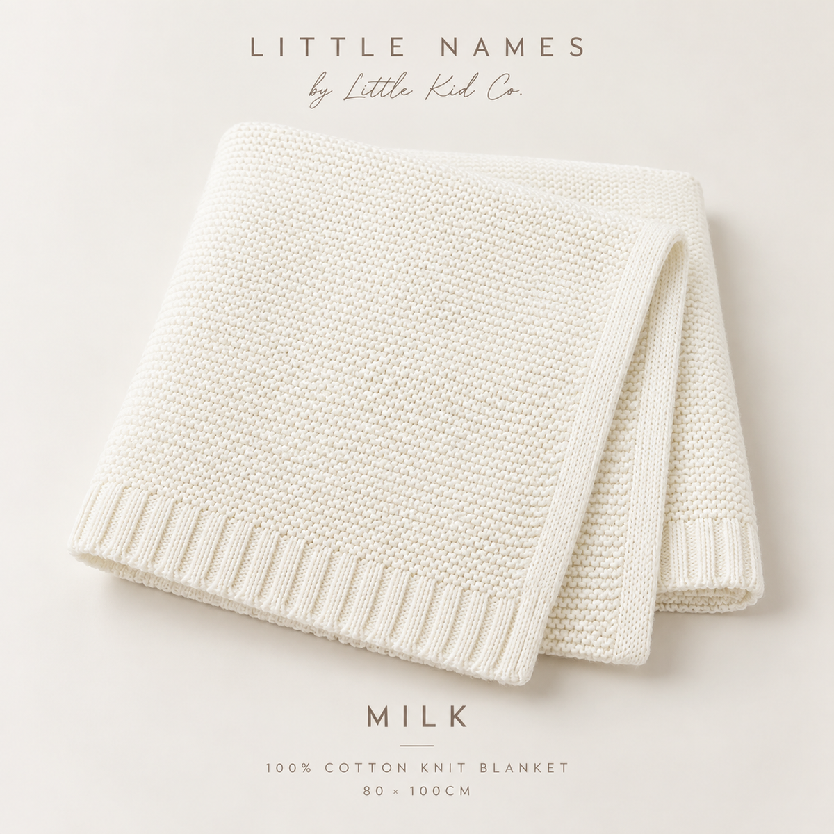 100% Cotton Personalised Blanket
