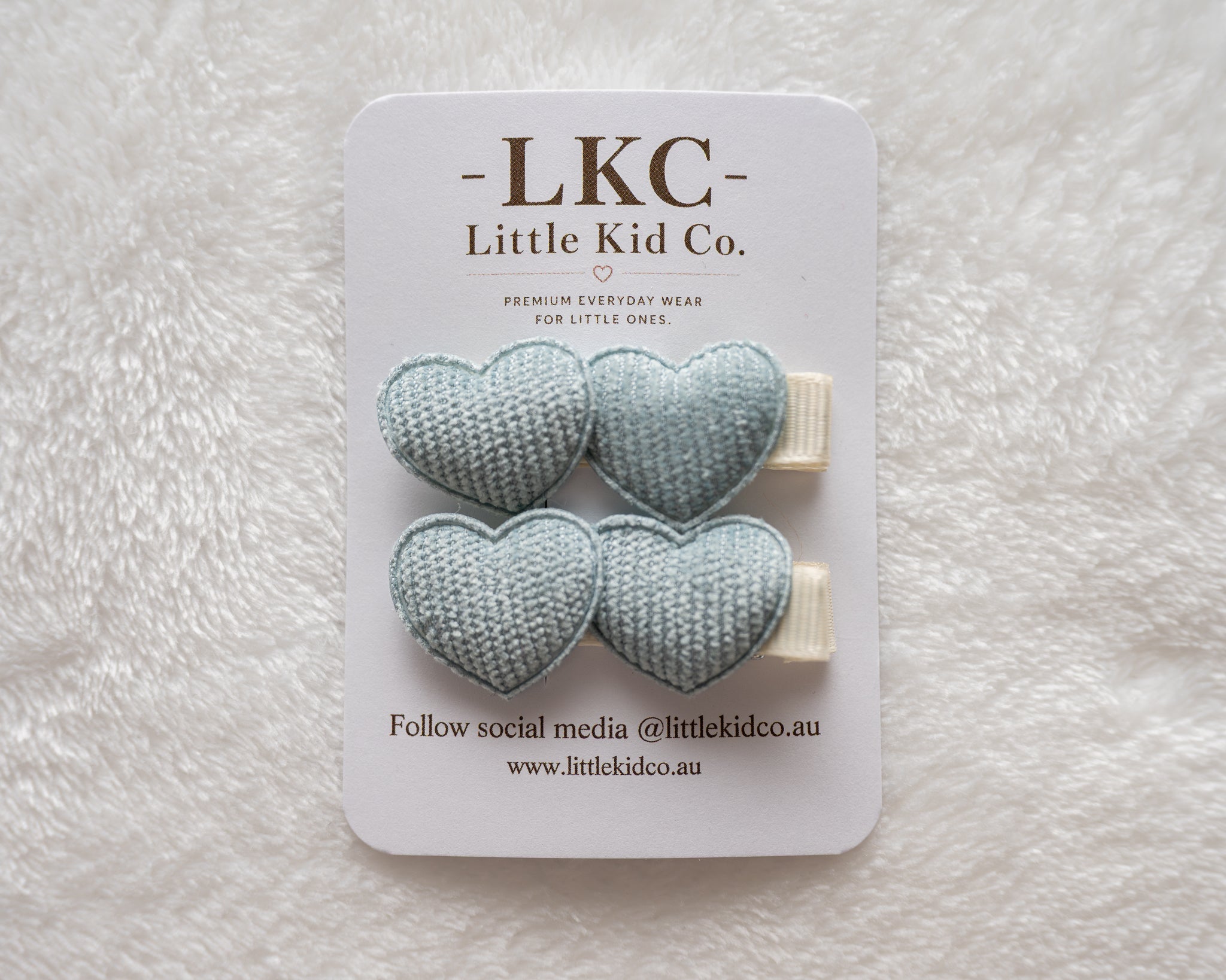 LKC Heart Duo Clips
