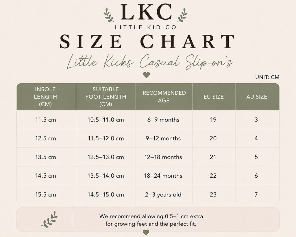 Little Kicks Casual Slip-on’s