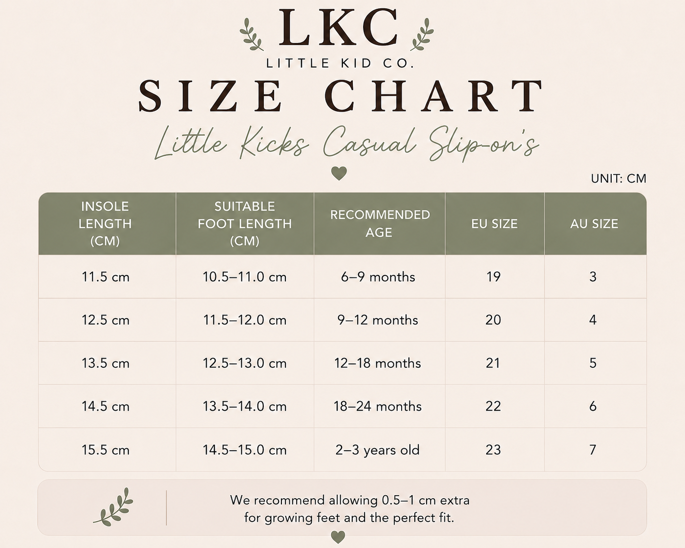 Little Kicks Casual Slip-on’s