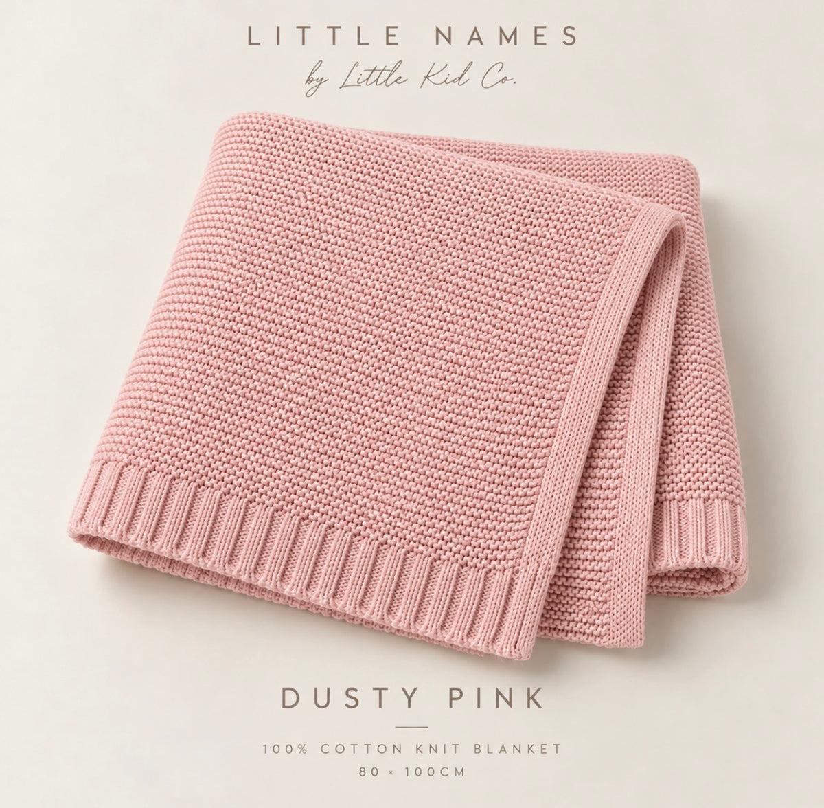 100% Cotton Personalised Blanket