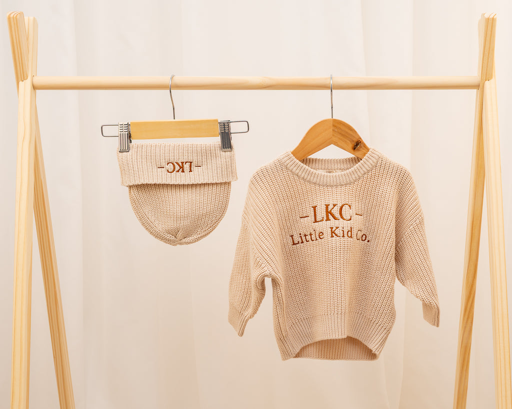 Organic Cotton Knit Jumper