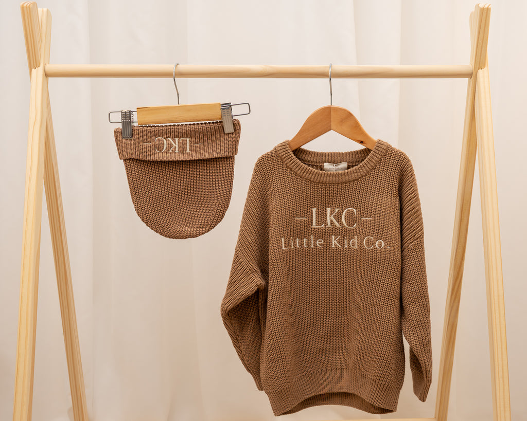 Organic Cotton Knit Jumper