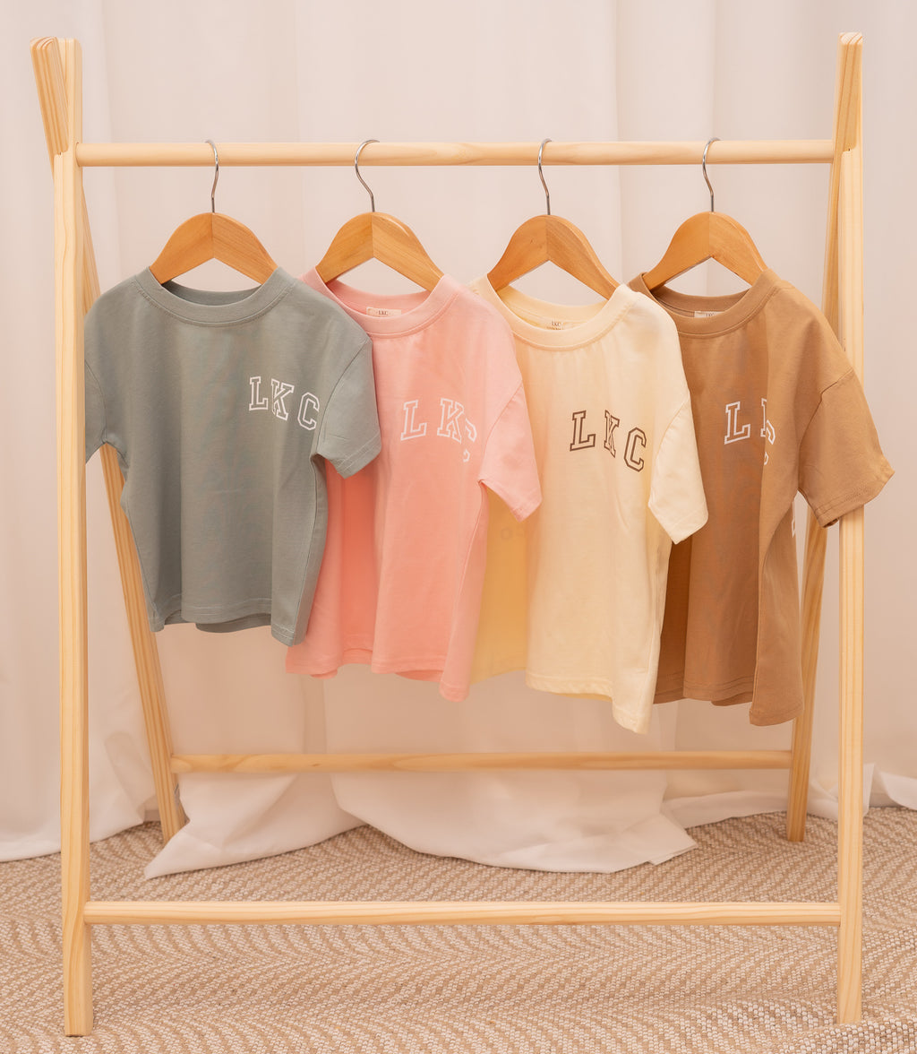 Organic Cotton LKC Varsity Print Jersey Tee