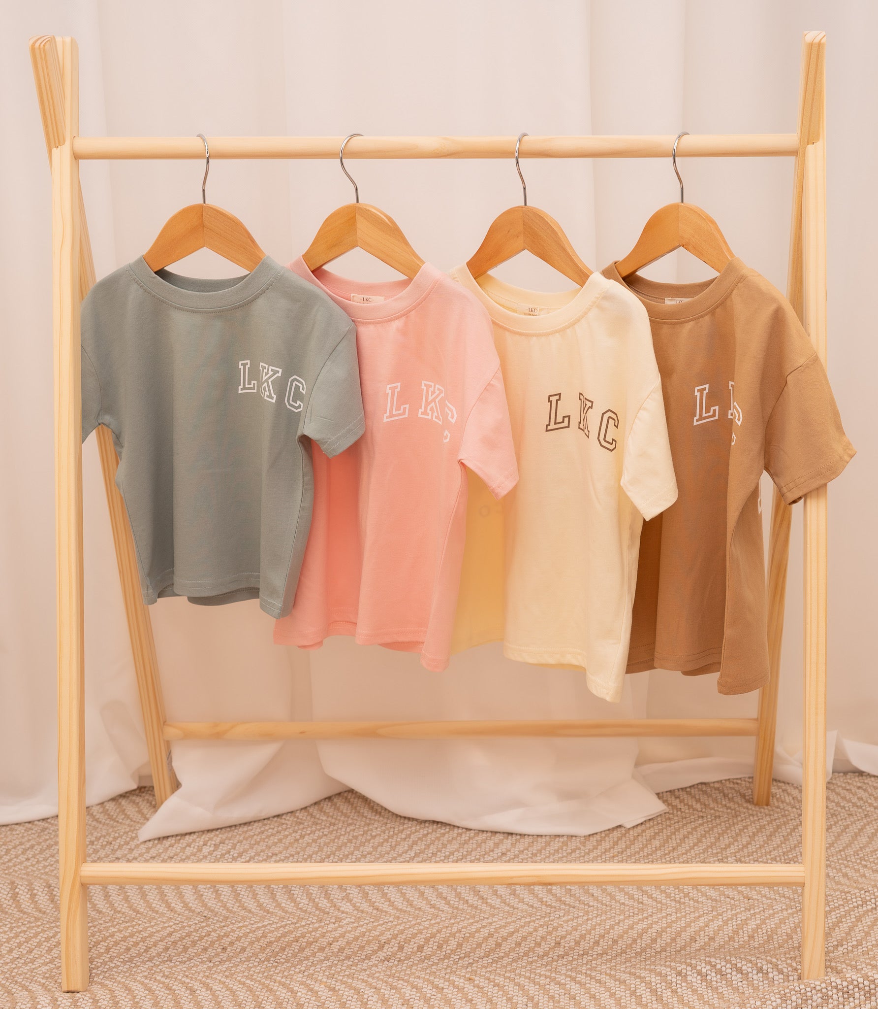 Organic Cotton LKC Varsity Print Jersey Tee