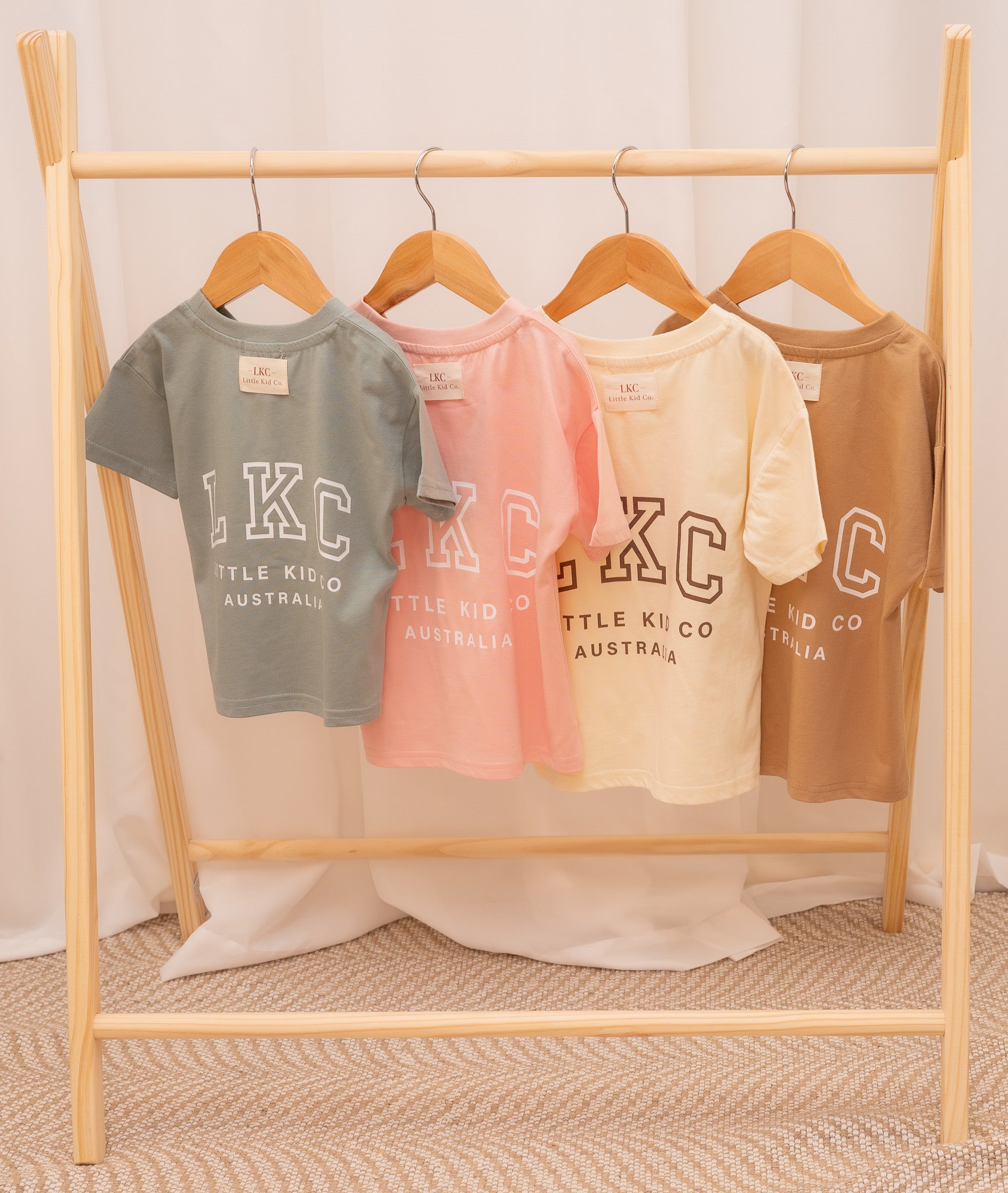 Organic Cotton LKC Varsity Print Jersey Tee
