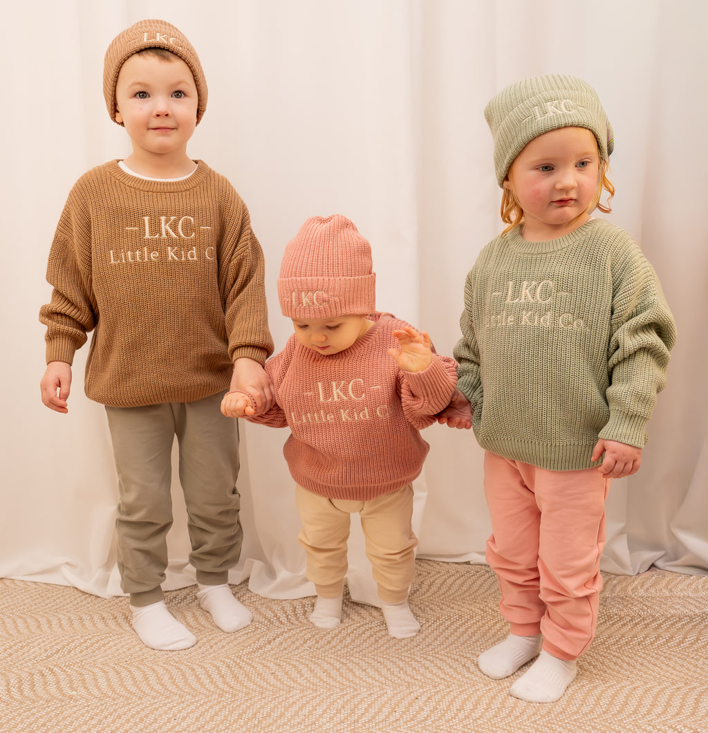 Organic Cotton Knit Jumper