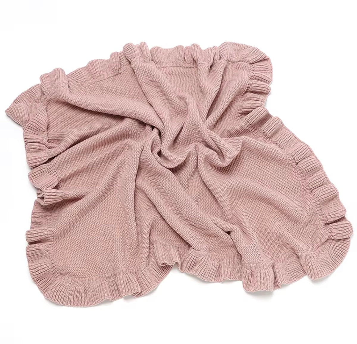 Soft Knitted Personalised Blanket