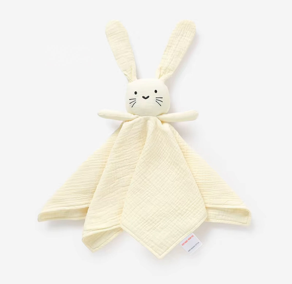 100% Organic Cotton Personalised Rabbit Comforter